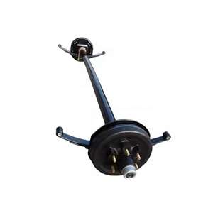 <span class=keywords><strong>Prix</strong></span> de gros Caravan Trailer 5200 6000 lb <span class=keywords><strong>Essieux</strong></span> de remorque à ressort à lames à <span class=keywords><strong>double</strong></span> yeux avec frein électrique de 12 pouces - Product Image 1