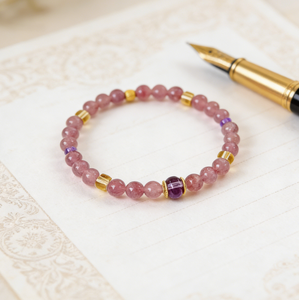 Bracelet de luxe léger en perles de strass en cristal naturel, bijou de mode de niche polyvalent pour <span class=keywords><strong>femme</strong></span>, cadeau - Product Image 2