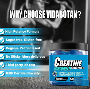 OEM Marca Personalizada Creatina Monohidrato Pre-Ejercicio Suplemento <span class=keywords><strong>Popular</strong></span> Energy Booster Masticable Gomitas Suplemento de Salud - Product Image 4