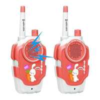 Nouvelle Tendance : Talkie-Walkie Enfant – Jouet Interphone Électronique Sans Fil Longue Portée Lapin et Grenouille de Dessin Animé pour Jeux en Extérieur