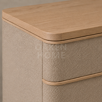 Commode haute et étroite en chêne massif, style moderne, fabriquée à la main, avec 6 tiroirs, pour chambre à coucher, meuble de rangement pour la maison