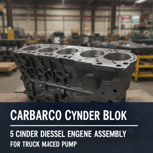 Carbarco Cylinder <b>Block</b> 5 Cylinder Diesel Engine Assembly For Truck <b>Mounted</b> Pump - Product Image 3