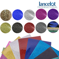 Rouleau de film vinyle thermocollant pailleté de taille personnalisée A4 A3 pour tissu textile de t-shirt