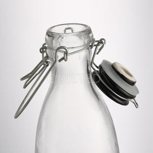 <strong>1</strong> <strong>Litre</strong> 1000ml 500ml Swing Top Clip Cap Glass Water Juice Bottles for Milk for Beverages for Beer Carton Packing Included - Product Image 4