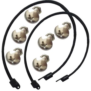 Pernos de tornillo de acero inoxidable para embarcaciones con cuerda elástica de 50 cm para reparación y piezas de repuesto de kayaks y embarcaciones al aire libre - Product Image 5