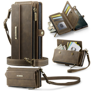 กระเป๋าสตางค์ใส่โทรศัพท์ C39สำหรับ Galaxy S24 FE กระเป๋าคาดลำตัวมีที่ใส่บัตร - Product Image 6