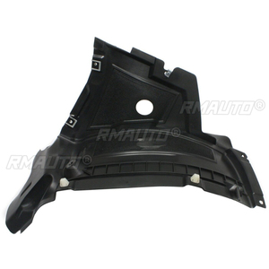 2 garde-boue avant pour Audi A6 Quattro 2012-2015, section avant, protection contre les éclaboussures, ABS 4G0853887C 4G0853888C - Product Image 3