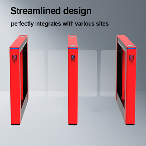 Porte de tourniquet de barrière d'oscillation nouvellement conçue avec le lecteur de code QR et de carte d'identité populaire pour des stades et des gymnases de football - Product Image 2