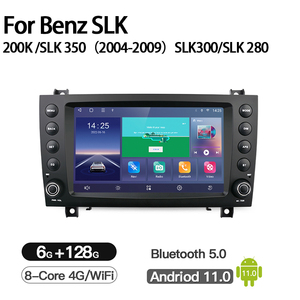 Autoradio Android 8 cœurs GPS pour Benz <span class=keywords><strong>SLK</strong></span> 200K/<span class=keywords><strong>SLK</strong></span> 350/SLK300/<span class=keywords><strong>SLK</strong></span> <span class=keywords><strong>280</strong></span> Stéréo Multimédia Carplay Auto WIFI PAS de DVD - Product Image 2