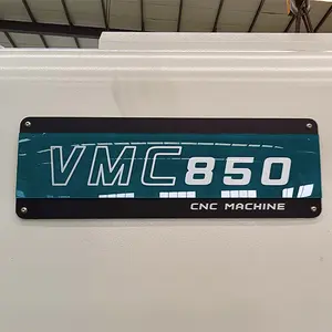 VMC850 FANUC Control System 3 Axes 4 Axes 5 Axes CNC Vertical Machining Center Metal Machining Center