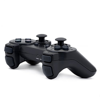 Joystick Gamepad Nirkabel 2.4G Hitam untuk Android TV PC