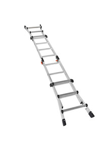 Escalera Telescópica Basculante PEPPINA ALL015 3+4 - Hasta 4.29m de Altura de Trabajo, Capacidad de 150kg - Product Image 3