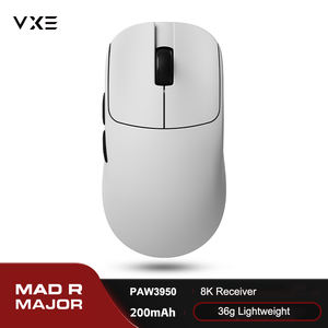 VXE MAD R Modo doble 8K Ligero PAW3395 Juego de computadora con cable 2,4G Ratón inalámbrico - Product Image 5