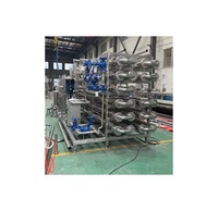 Machine de pasteurisation de sirop d'agave en tube