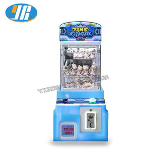 Mini grue à jetons jeu Machine char combattant en peluche grue à griffes pour enfants en plastique Durable - Product Image 3