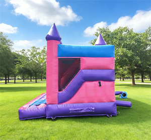 Combo de Tobogán y Brincolín Inflable Comercial, Castillo Inflable para Niños, <span class=keywords><strong>Jumper</strong></span>, Casa de Brinco, Alquiler para Fiestas - Product Image 3