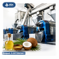 Ligne de production d'huile de coco vierge, capacité de production évolutive, entraînement motorisé pour les fabricants d'aliments santé