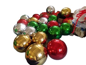 Boule miroir gonflable personnalisée pour la décoration des centres commerciaux et <span class=keywords><strong>les</strong></span> installations artistiques visuelles - Product Image 1
