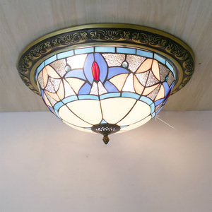 Lampada da Soffitto Retrò Creativa <span class=keywords><strong>a</strong></span> Blocchi di Colore con Vetro Colorato per Camera da Letto, Soggiorno, Caffè, Bar, Hotel, Illuminazione <span class=keywords><strong>a</strong></span> Montaggio <span class=keywords><strong>a</strong></span> Filo - Product Image 3
