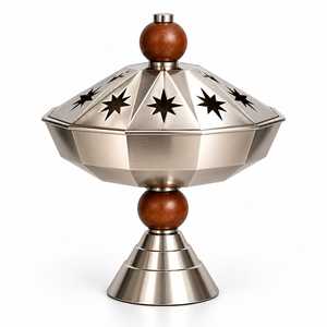 Wholesale Metal <b>Incense</b> Burner <b>Holder</b> <b>for</b> Fragrance <b>Sticks</b> Cones Coils Decorative Home Interior Accessories - Product Image 3