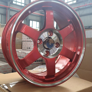 Conception à six rayons en alliage d'aluminium moulé PCD <span class=keywords><strong>15</strong></span> <span class=keywords><strong>pouces</strong></span> 4*100mm avec jantes <span class=keywords><strong>de</strong></span> voitures <span class=keywords><strong>de</strong></span> course ET 35mm pour <span class=keywords><strong>Toyota</strong></span> - Product Image 4