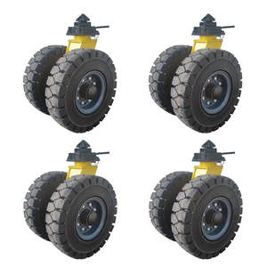 15/22 Zoll <span class=keywords><strong>Pneumatic</strong></span> Swivel Caster Sea Cargo Container Gummi räder für ungleich mäßige geschliffene Lenkräder Produkt kategorie - Product Image 2