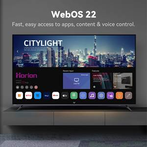 HORION Televisor Inteligente 4K UHD de 55 Pulgadas con WebOS 22, Diseño Ultra Delgado, Contraste HDR10, Audio, Ángulo de Visión Amplio, 60Hz, Color Negro - Product Image 2