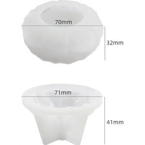 Crystal Tealight Holder <b>Silicone</b> Molds for Resin Casting DIY Wedding Party Home Decor Cake <b>Tools</b> - Product Image 2