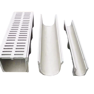 Thiết kế hiện đại Trọng lượng nhẹ thân thiện với môi nhựa nhựa thoát nước Bìa u-rãnh thoát nước ngoài trời kênh nước sân thoát nước - Product Image 3