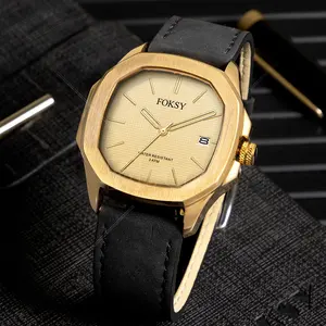 2024 New Arrival Model Top Quality Fashion Wrist Stainless Steel Luxury Custom Brand Logo Quartz Watch for Men