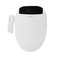 Abattant de toilette intelligent avec lumière nocturne automatique, bidet électrique avec panneau et écran LED, fabricant d'origine