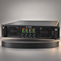 Profesyonel 4 Kanallı Ses Amplifikatörü 1000W Kanal Başına Sınıf H 2U Yüksek Güçlü Amfi Canlı Performans Konser PA Sistemi için