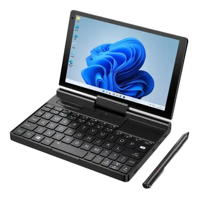 New Yoga Convertible 8 Inch Mini Pocket Laptop Customize Logo 8 Inch 2 in 1 Tablet Notebook With Keyboard