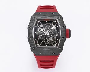 Reloj de Pulsera Mecánico de Lujo Automático con Esqueleto, Diseño Vanguardista Inspirado en Obra Maestra 2025, Fibra de Carbono 5A - Product Image 1