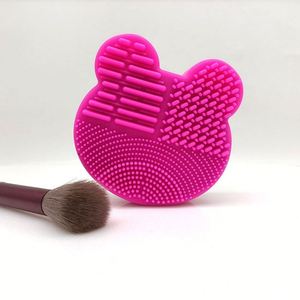 Éponge de boîte de nettoyage de brosse de maquillage et tapis de nettoyage de brosse 2 en 1 - Product Image 4