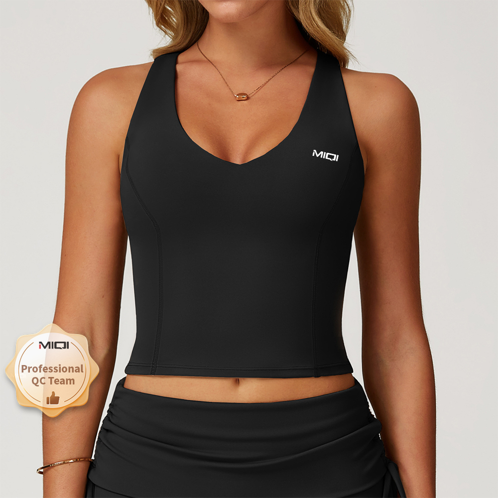 Women's Outdoor Fitness Nude Sports Vest Gym Breathable Quick-drying Yoga Athletic Tank Top