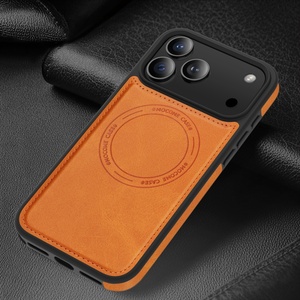 เคสโทรศัพท์หนัง PU แม่เหล็กแบบกำหนดเองสำหรับ iPhone 17 12 13 Pro Max 14 15 16 Plus 17 Air รองรับการชาร์จไร้สาย ป้องกันด้านหลัง - Product Image 6
