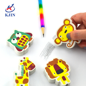 Cục Tẩy Hình Cắt Chết Bán Sỉ Nhà Máy Cục Tẩy Màu Trắng Văn Phòng Phẩm Trường Học OEM Cục Tẩy TPR Dễ Thương Hoạt Hình 3D Tùy Chỉnh Cho Học Sinh - Product Image 3