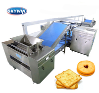 Ligne de production automatique de biscuits |   Machine pour la fabrication de biscuits craquelins