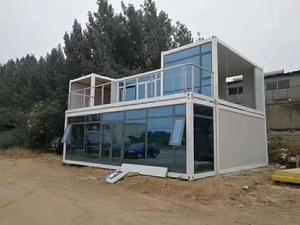 Casa Contenedor de Bajo Costo de 2 Pisos de Montaje Rápido, 3 Dormitorios, Prefabricada, Resistente a Huracanes, Modular, con Ducha, Dormitorio, Hospital - Product Image 2