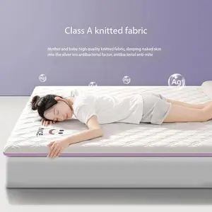 Высокое качество Тайский натуральный латекс памяти хлопок дышащий складной латексный матрас для сна на кровати