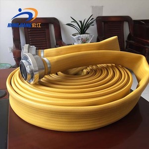 Tubo di irrigazione a scarico pesante da 1-8 pollici per agricoltura in PVC TPU NBR tubo piatto