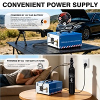 Compresseur d'air PCP TUXING CE en gros, arrêt automatique CC 12V/110V/220V, 4500psi 300bar 30MPA pour plongée sous-marine et paintball