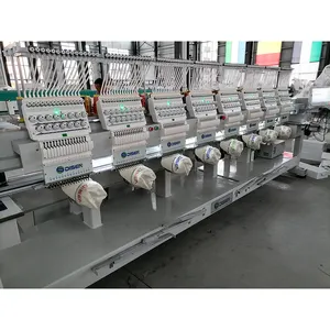 used beads side frame embroidery machine 8 15 heads 30 head 6/9/12 Needles verified sewing & embroidery machines