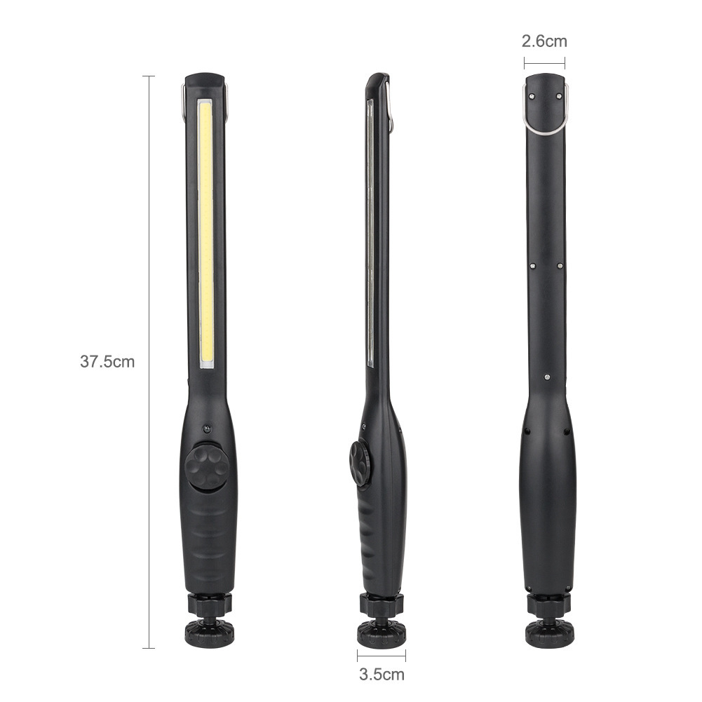 COB Work Light 700 Lumens Rechargeable LED Portable Magnetic Cordless IP54 Rated 5000K Daylight Road Car Repair Home Workshop
