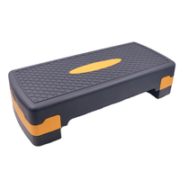Ajustable ejercicio Fitness entrenamiento paso a paso superficie antideslizante aeróbico paso plataforma entrenador