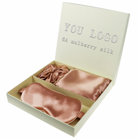 Taies d'oreiller en soie brodée 100% luxe léger Bedsure, 16/19/22MM, avec sac, pour usage hôtelier
