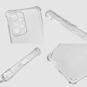 Funda de teléfono a prueba de golpes para samsung galaxy, carcasa transparente de cuatro esquinas a prueba de golpes para samsung galaxy A91 A90 A72 A52 A51 <span class=keywords><strong>A71</strong></span> A32 - Product Image 3