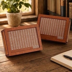 Hucha de madera para ahorro de 100.000 FCF, caja de ahorro de madera, hucha para monedas y billetes, desafío de ahorro, almacenamiento, decoración del hogar, decorativa - Product Image 1