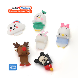 Điện Thoại Bìa Trường Hợp Trang Trí Quyến Rũ Dễ Thương 3D Phim Hoạt Hình Kawaii Động Vật Nhân Vật Cho Iphone16 15 14 13Promax 12 XS 11Pro 8 Cộng Với - Product Image 1